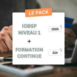 Pack IOBSP Niveau 1 + Formation continue annuelle