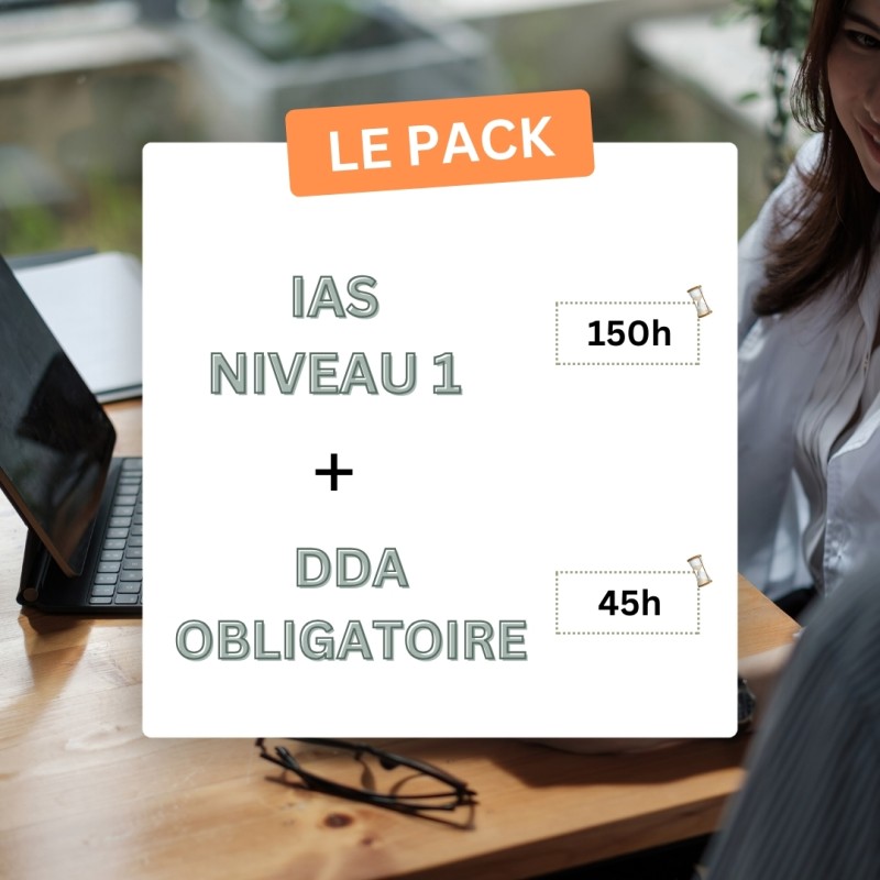 Pack IAS Niveau 1 + Formation DDA annuelle