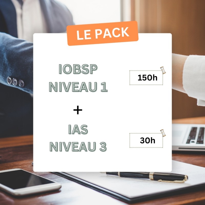 Pack IOBSP Niveau 1 + IAS Niveau 3