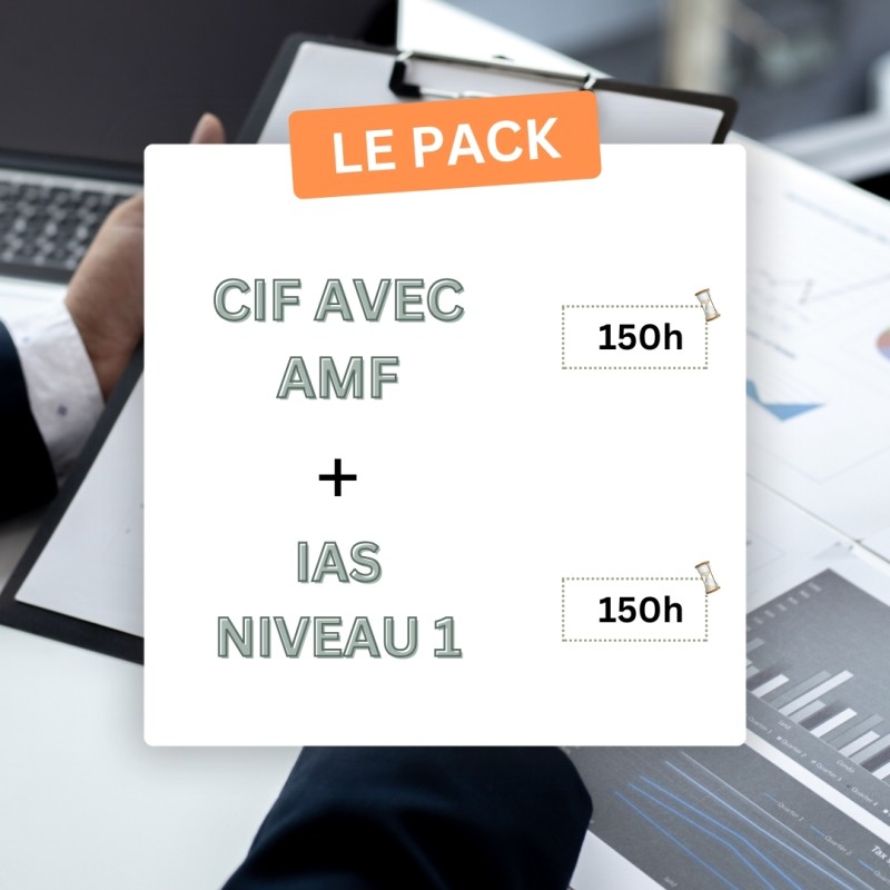 Pack CIF (AMF inclus) + IAS Niveau 1