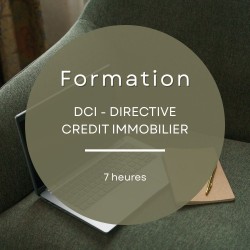 Formation DCI Directive Crédit Immobilier de 7 heures pour actualiser vos connaissances en crédit immobilier.