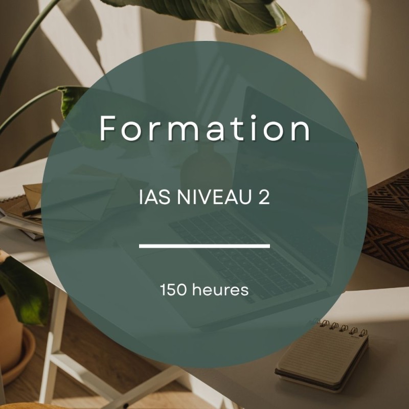 Formation IAS niveau 2 destinée aux mandataires en assurance souhaitant développer leurs compétences professionnelles.