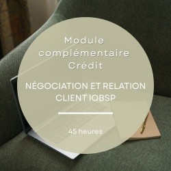 Renforcez vos techniques de négociation et votre relation client dans le cadre de l'activité d'IOBSP.