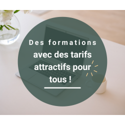 Des formations avec des tarifs attractifs pour tous !