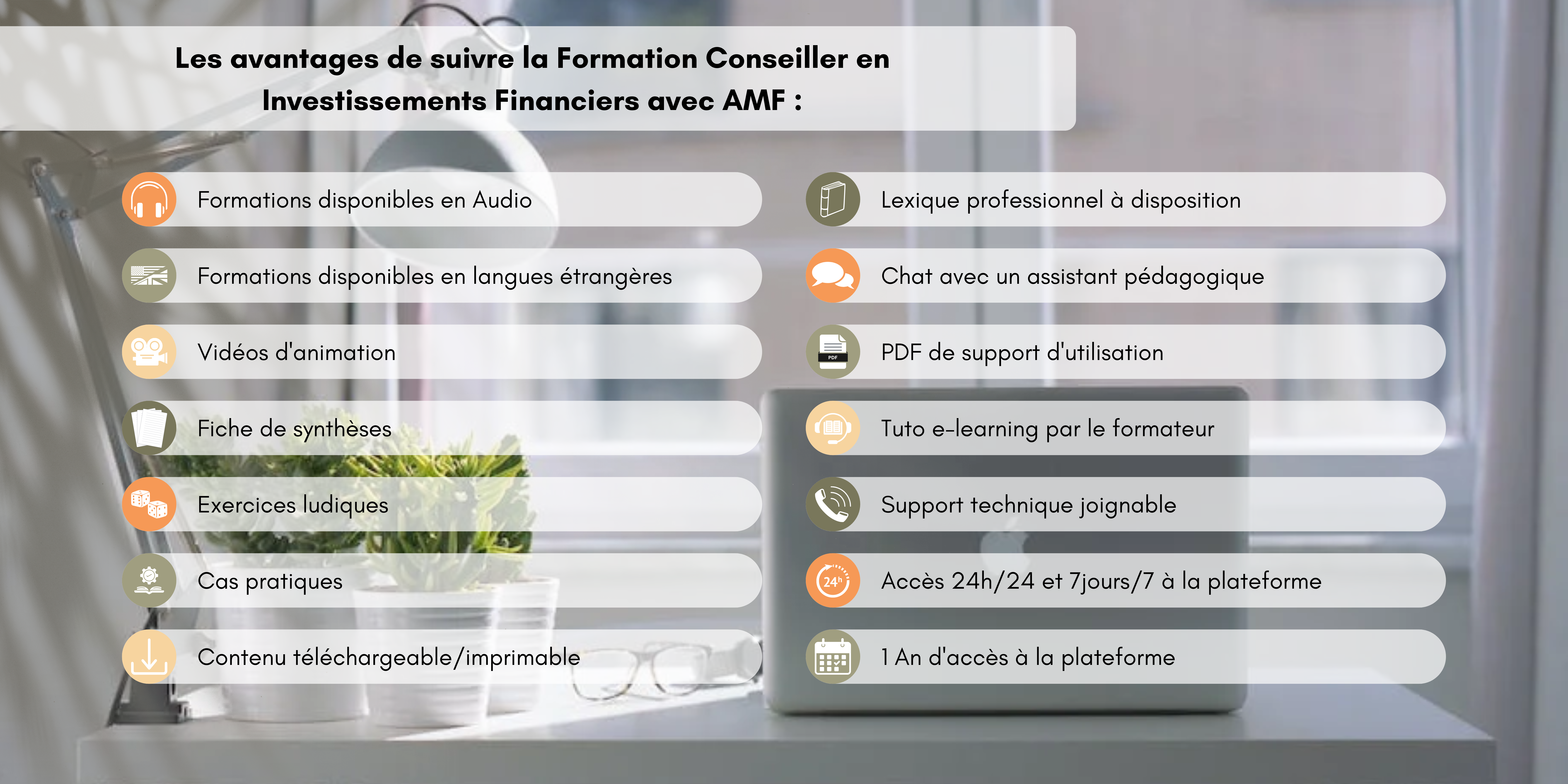 Avantages Formations ApoCampus