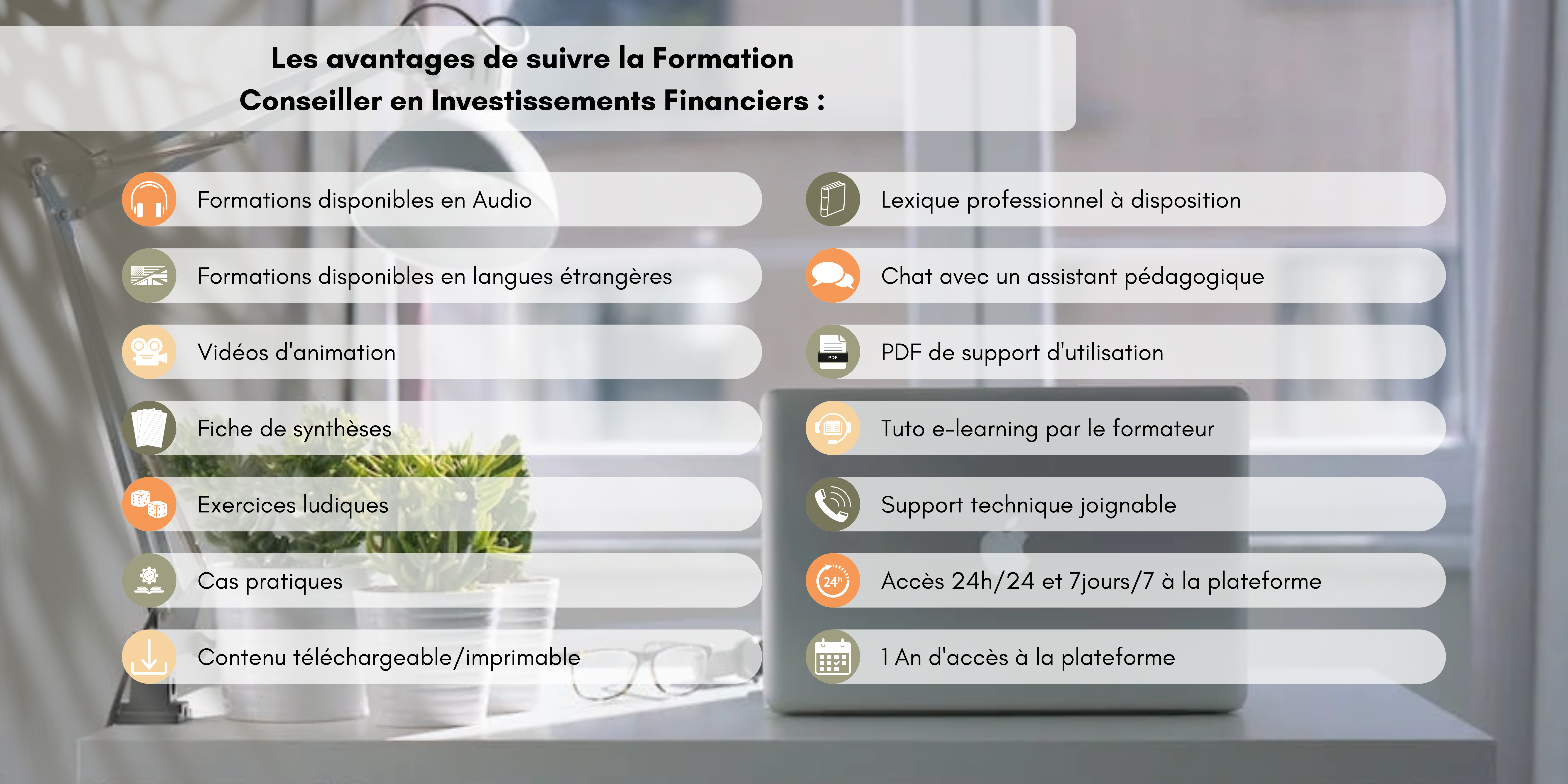 Avantages Formations ApoCampus