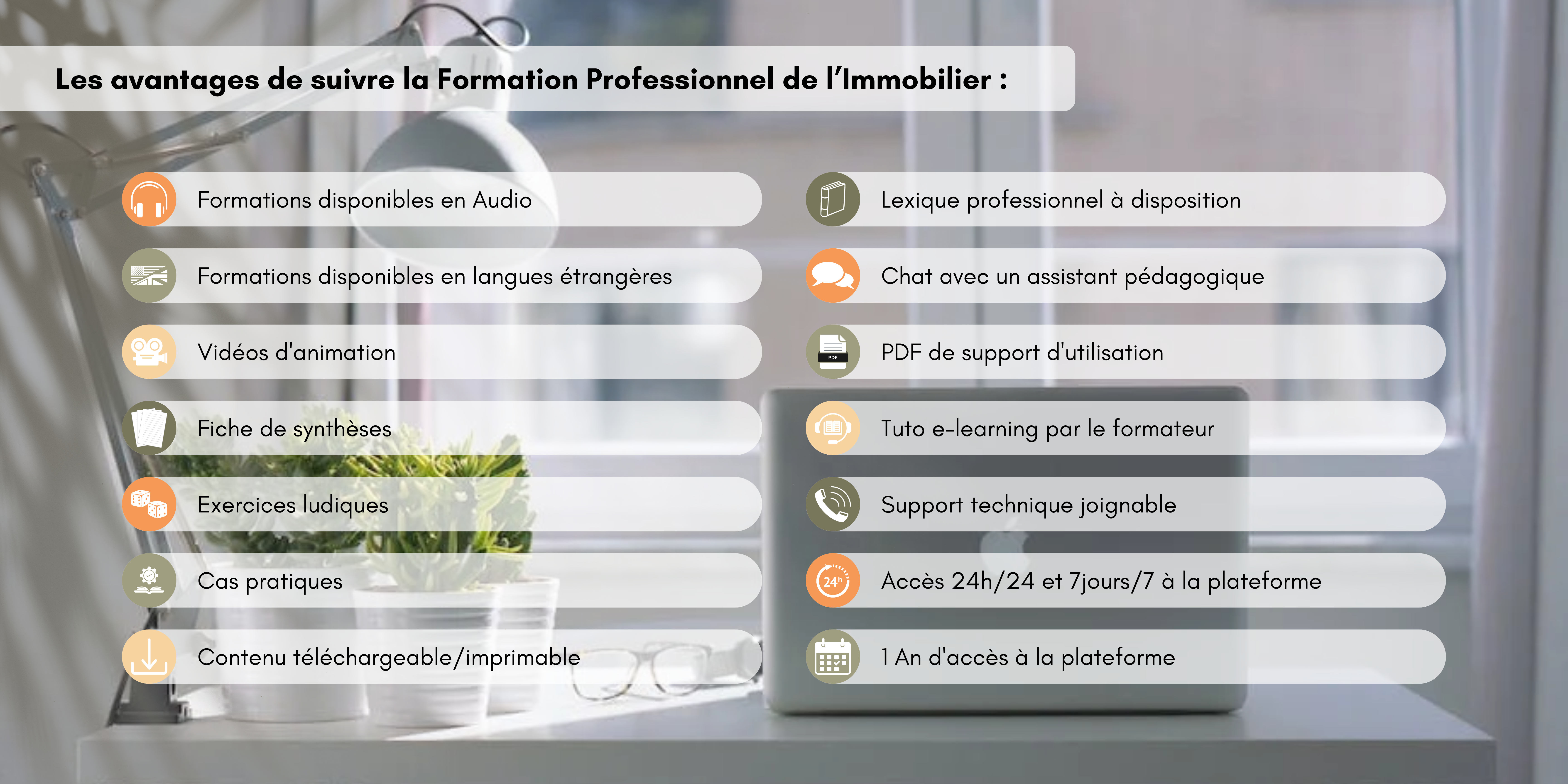 Avantages Formations ApoCampus