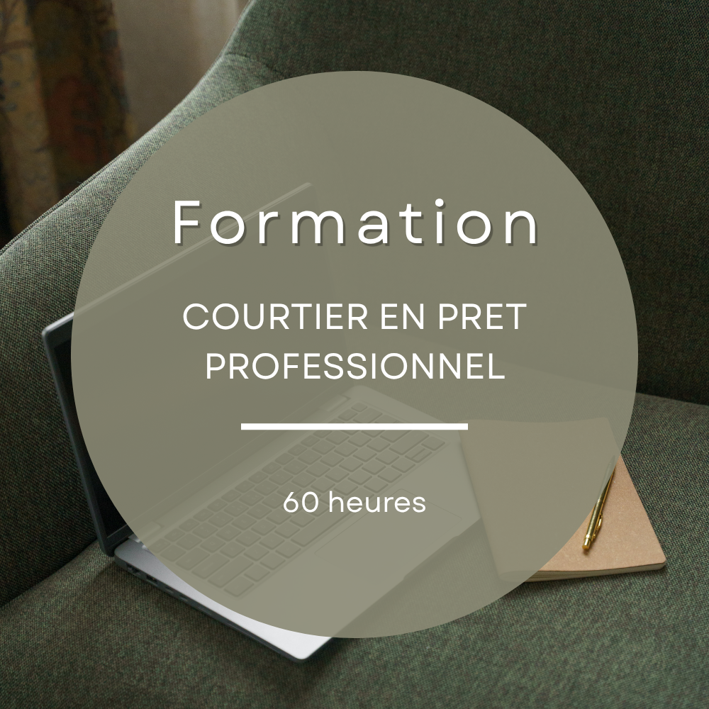 Formation courtier en pret professionnel